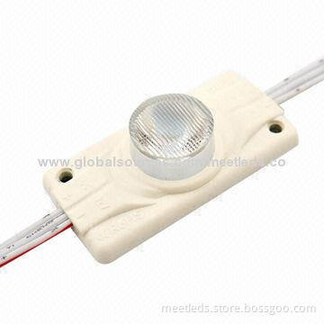 Edge-emitting Cree LED, Internal Illumination of Light Box, 12V DC, IP65 to IP68 with Lens